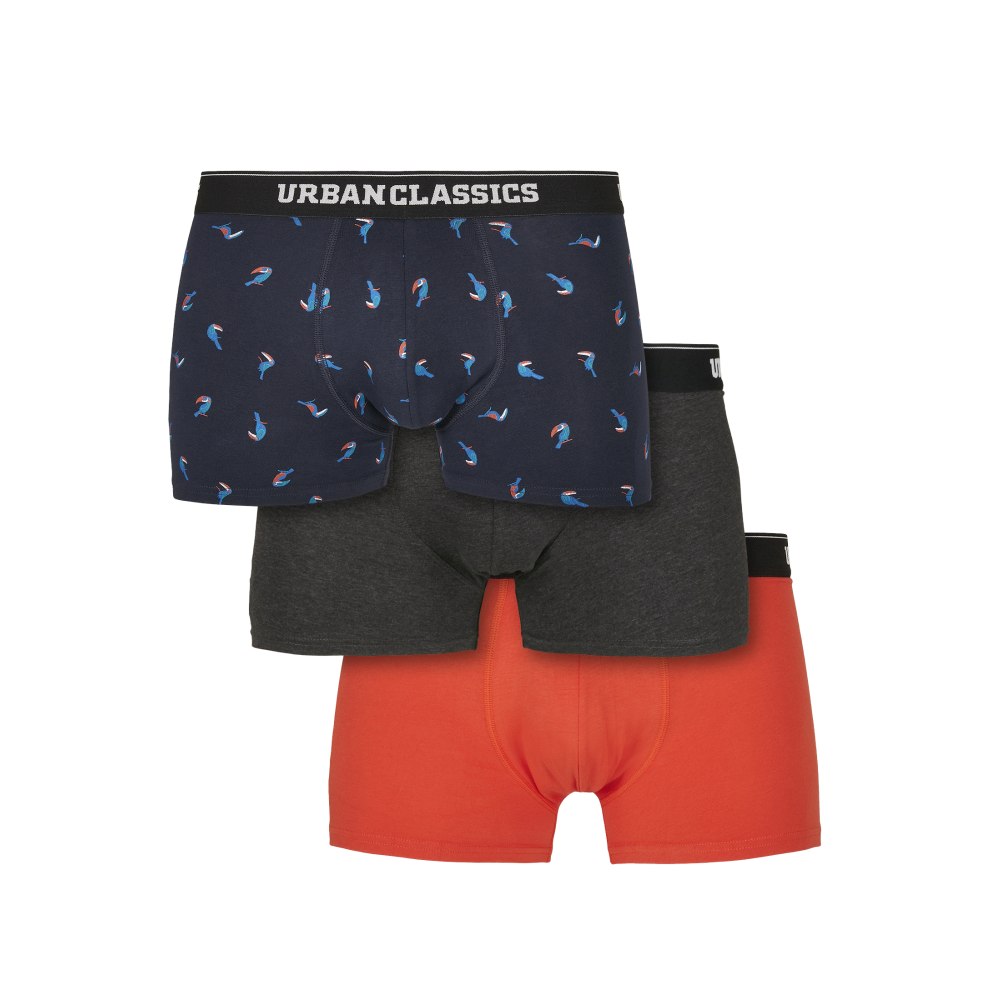 Urban Classics - Bird 3Pack Boxershorts set - Multicolours